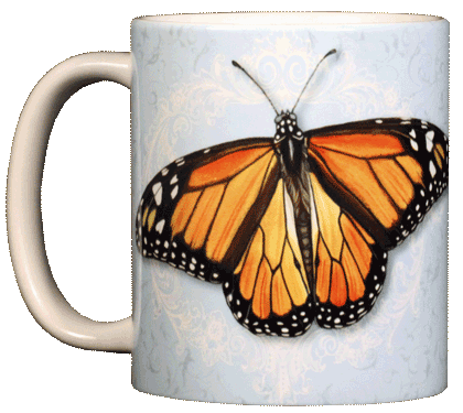 Monarch Ceramic Mug - Front