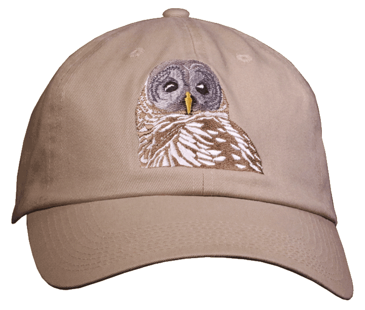 Barred Owl Embroidered Cap