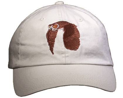 Great Horned Owl Embroidered Cap