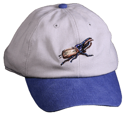 Hercules Beetle Embroidered Cap