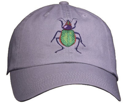 Carabid Beetle Embroidered Cap