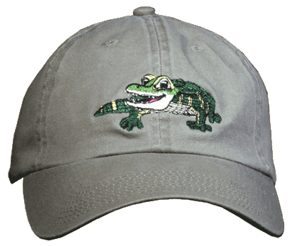 Baby Gator Embroidered Cap