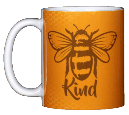 Bee Kind Ceramic Mug - Front
