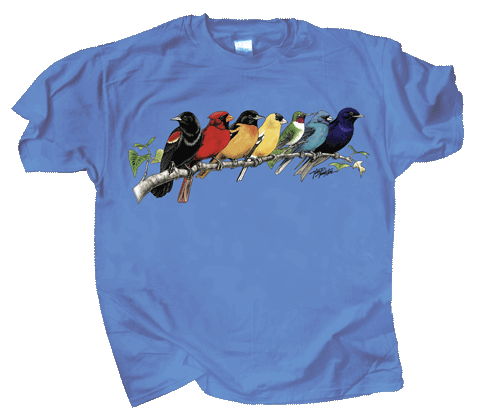 Songbird Spectrum Adult T-shirt