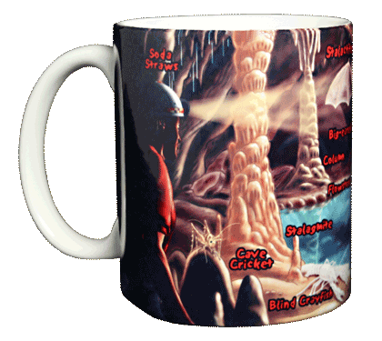 Cave Ceramic Mug - Front