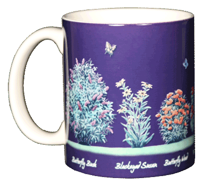 Butterfly Nectar Ceramic Mug - Front