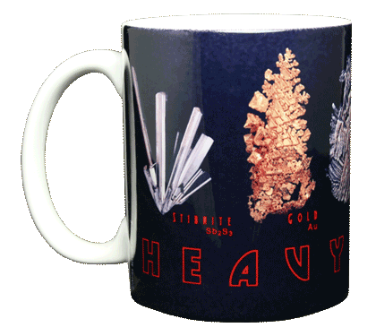 Heavy Metal Ceramic Mug - Front