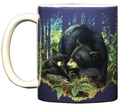 Bear Mom Ceramic Mug - Front