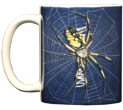 Big Spider Ceramic Mug - Front