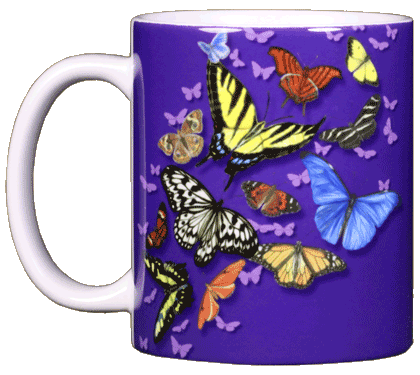 Butterfly Wonder Ceramic Mug