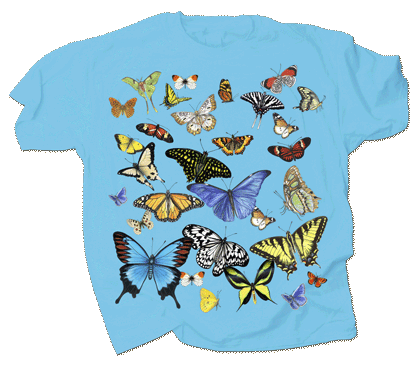 Butterfly Glow Youth T-shirt