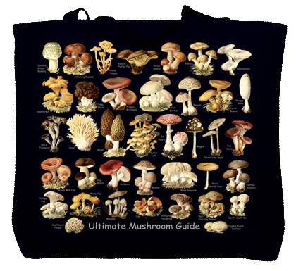 Ultimate Mushroom Guide Canvas Tote