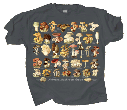 Ultimate Mushroom Guide Adult T-shirt
