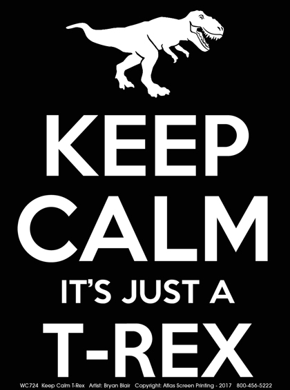 Keep Calm T-Rex Youth T-shirt