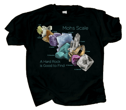 Mohs Scale Adult T-shirt