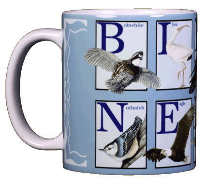 Bird Nerd Ceramic Mug