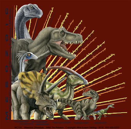 Mesozoic Dinosaurs Youth T-shirt