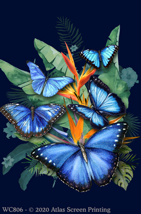 Butterfly Paradise 2" X 3" Magnet
