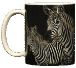 Zebra Pair Ceramic Mug