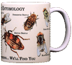 Forensic Entomology Ceramic Mug - Back