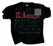 PI-Lingual Adult T-shirt - DC