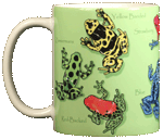 Dart Frogs Ceramic Mug
