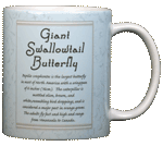 Tiger Swallowtail Ceramic Mug - Back