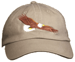 Eagle Flying Embroidered Cap