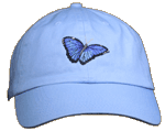 Morpho Embroidered Cap