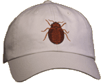 Bed Bug Embroidered Cap