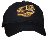 T-Rex Skull Embroidered Cap