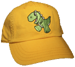 Baby Dino Embroidered Cap
