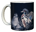 Wood Ducks Ceramic Mug