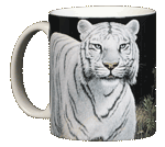 White Tiger Ceramic Mug