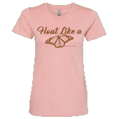 Float Like A Butterfly Ladies T-shirt