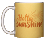 Hello Sunshine Ceramic Mug - Front