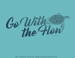 Go With the Flow Ladies T-shirt