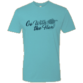 Go With The Flow Turtle Unisex T-shirt