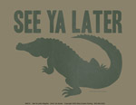 See Ya Later Alligator Ladies T-shirt