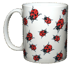 Ladybugs Ceramic Mug