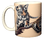 Tiger Cubs Ceramic Mug