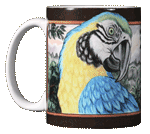 Macaw Ceramic Mug