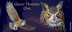Great Horned Owl Ceramic Mug