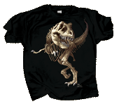 T-Rex Skeleton Adult T-shirt