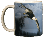 Bald Eagle Ceramic Mug