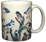 Garden Birds Ceramic Mug