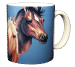Horses Ceramic Mug