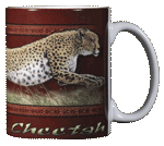 Cheetah Ceramic Mug