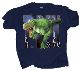 Rex Attack Adult T-shirt