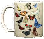 Butterflies of the World Ceramic Mug